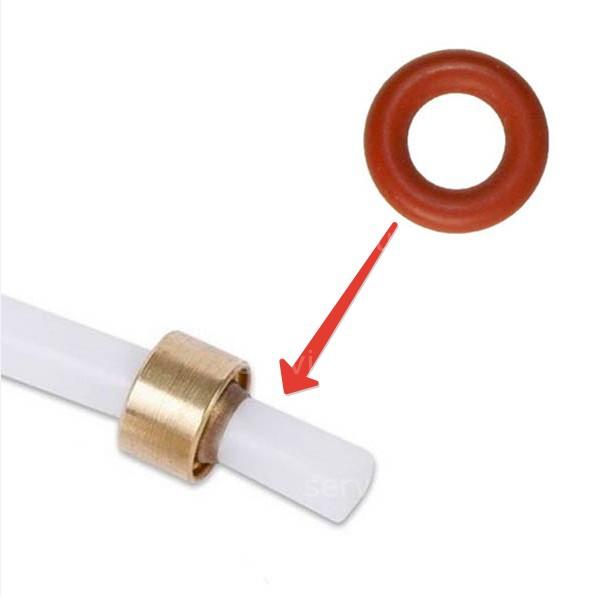 Teflon Tube Gasket 3.4×1.9 for Melitta, Nivona, Jura, Sieme (6555900)