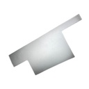 Jura Front Panel, Right Side Silver X8, X10 (73566')