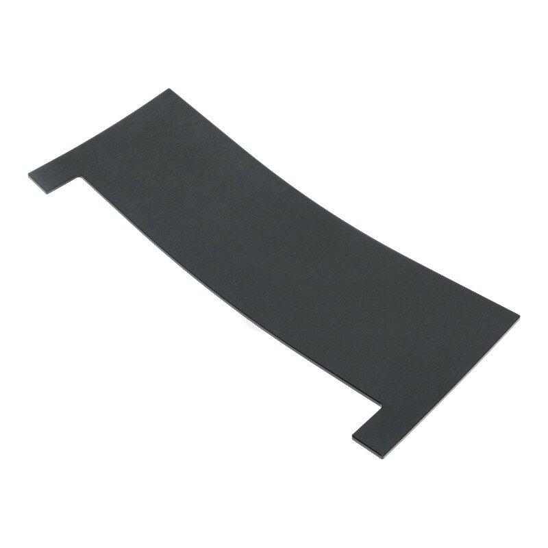 Jura Drip Tray Front Panel, Black (Aluminum) Z10 (EA)