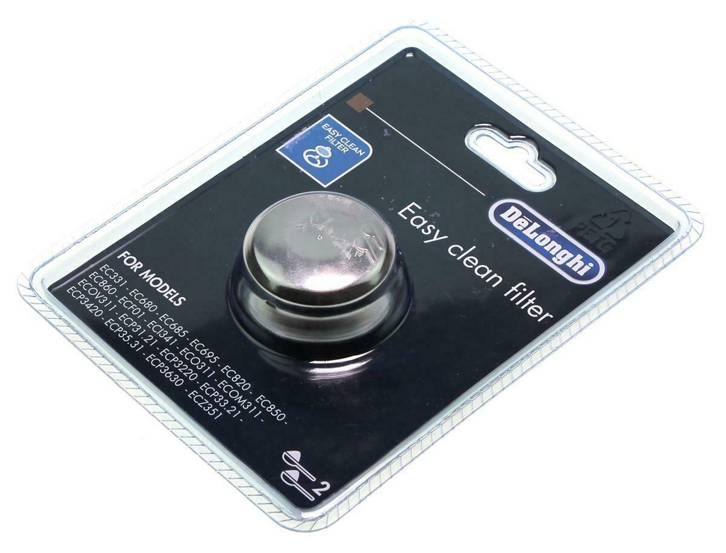 DeLonghi portafiltri korv 2 portsjoni jaoks EC| ECP| ECZ (6013211231)