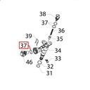 Saeco Overflow Valve Seal Xelsis GranBaristo 9965300 (996530007857')