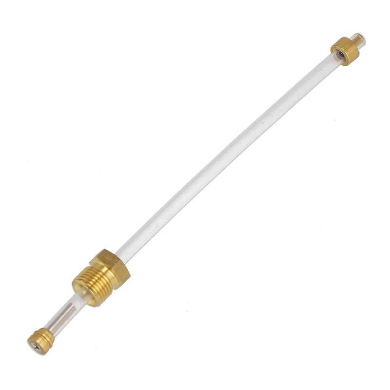 Jura Teflon Tube L=128 mm with Nut and Clamp (ES128EKK')