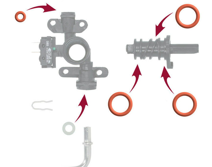 DeLonghi tihendikomplekt aurukraani jaoks, ESAM (023166 15030')