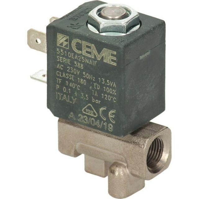 Delonghi Solenoid Valve 3.5 Bar V2 Metal (5213210171')