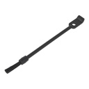 Kafijas aparāta tīrīšanas birste ar skrāpi