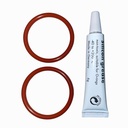 Комплект уплотнительных колец Jura для заварочного блок (364854 J1')